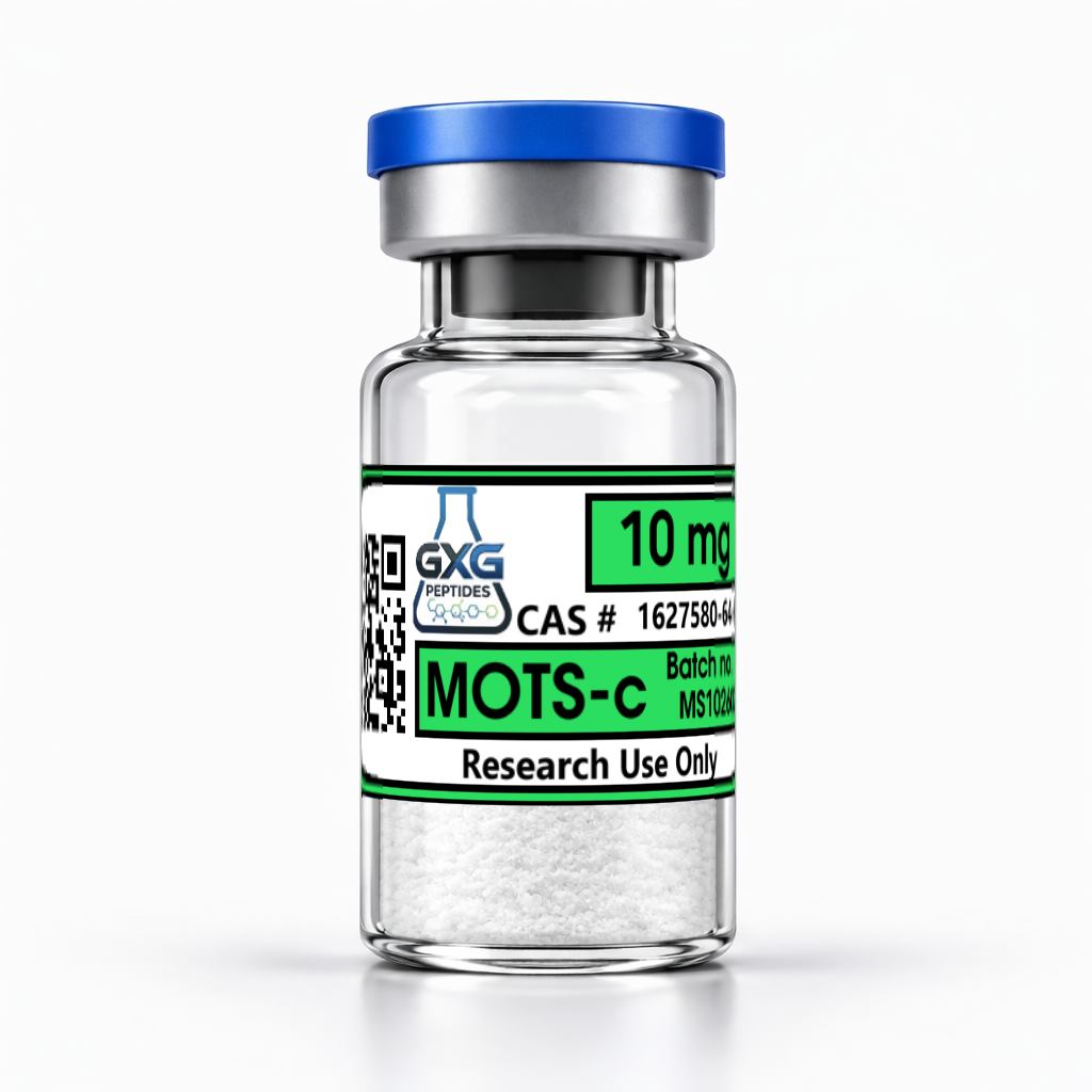 MOTS-c Peptide Vial (10mg) - >99% Purity | Research Use Only
