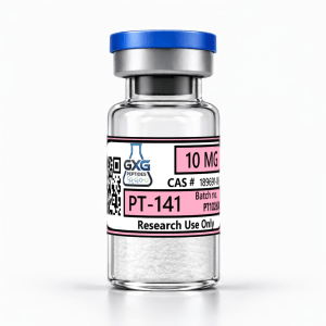 PT-141 Peptide Vial (10mg) - >99% Purity | Research Use Only