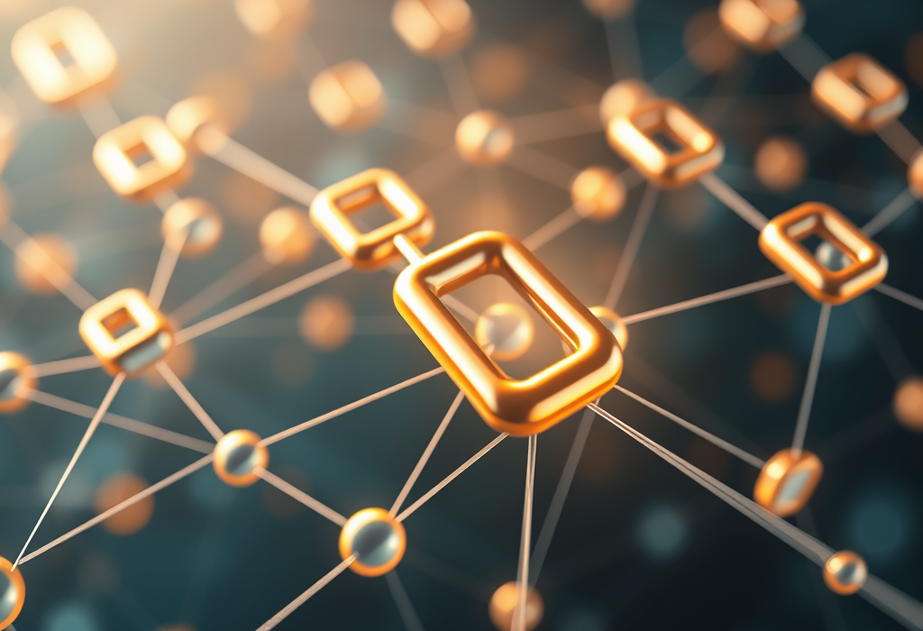 Abstract network of interconnected links
