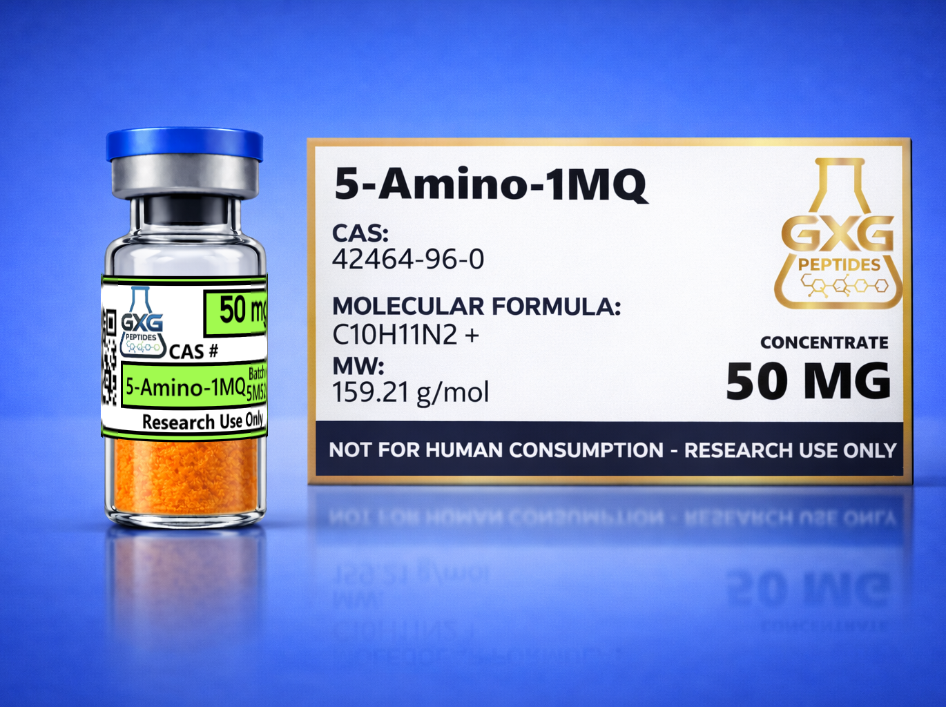 5-AMINO-1MQ Peptide Vial (50mg) - >99% Purity | Research Use Only - Image 3