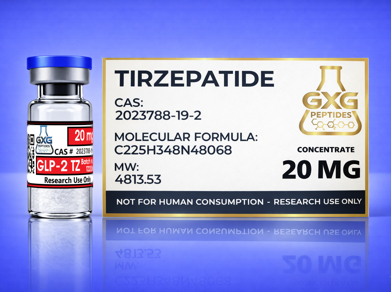 GLP-2 TZ Peptide Vial (20mg) - >99% Purity | Research Use Only - Image 3