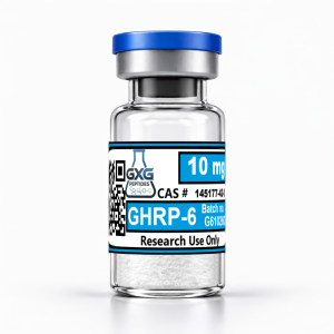 GHRP-6  Peptide Vial (10mg) - >99% Purity | Research Use Only
