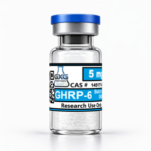 GHRP-6  Peptide Vial (5mg) - >99% Purity | Research Use Only