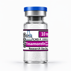 Tesamorelin Peptide Vial (10mg) - >99% Purity | Research Use Only