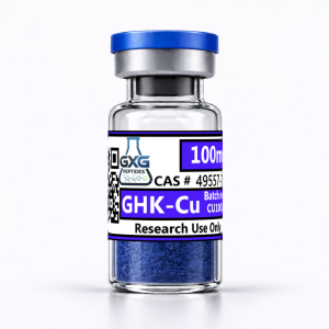 GHK-Cu Peptide Vial (100mg) - >99% Purity | Research Use Only